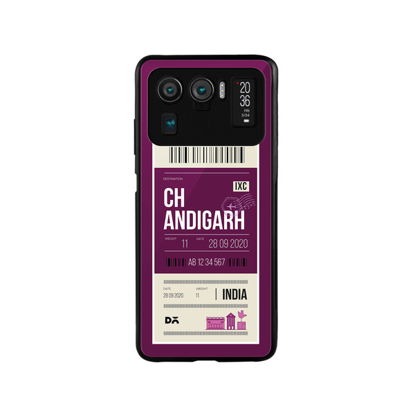 

DailyObjects Chandigarh City Tag Glass Case Cover For Xiaomi Mi 11 Ultra