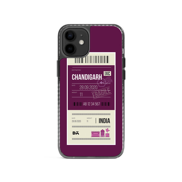 

DailyObjects Chandigarh City Tag Stride 2.0 Case Cover For iPhone 12
