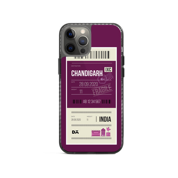 

DailyObjects Chandigarh City Tag Stride 2.0 Case Cover For iPhone 12 Pro