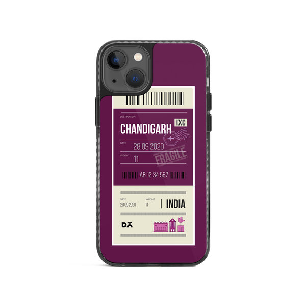 

DailyObjects Chandigarh City Tag Stride 2.0 Case Cover For iPhone 13
