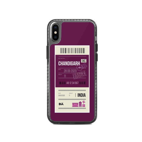 

DailyObjects Chandigarh City Tag Stride 2.0 Case Cover For iPhone XS