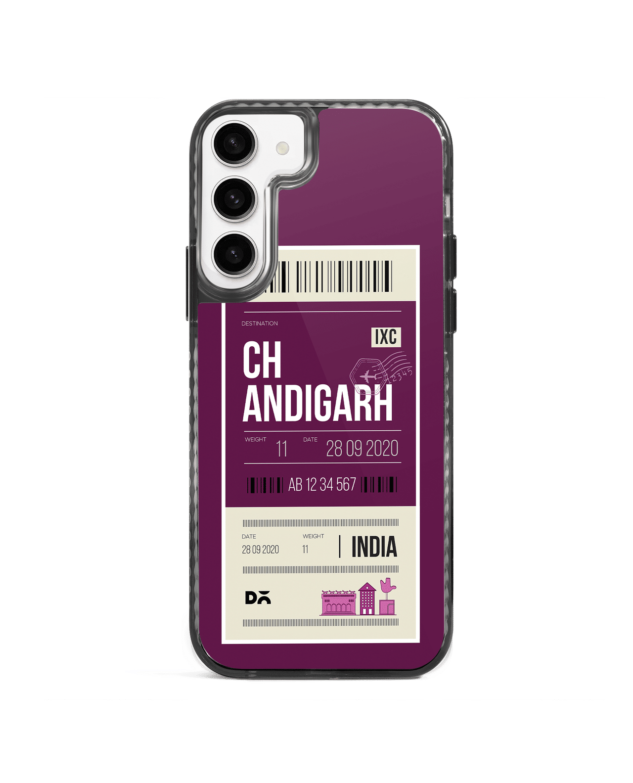 Chandigarh City Tag Stride 2.0 Case Cover For Samsung Galaxy S23 Plus