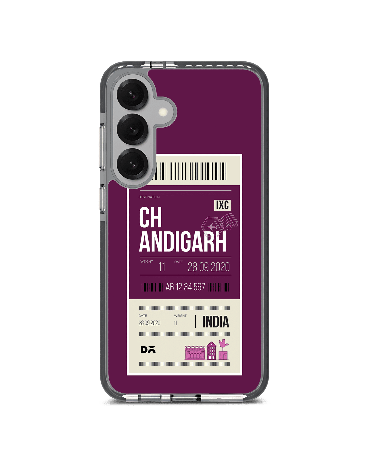 Chandigarh City Tag Stride 3.0 Magnetic Case Cover For Samsung Galaxy S24
