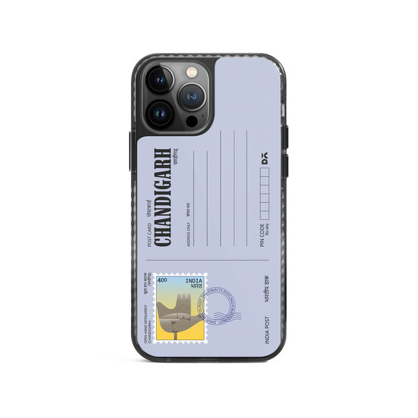 

DailyObjects Chandigarh Open hand Postcard Stride 2.0 Case Cover For iPhone 15 Pro Max