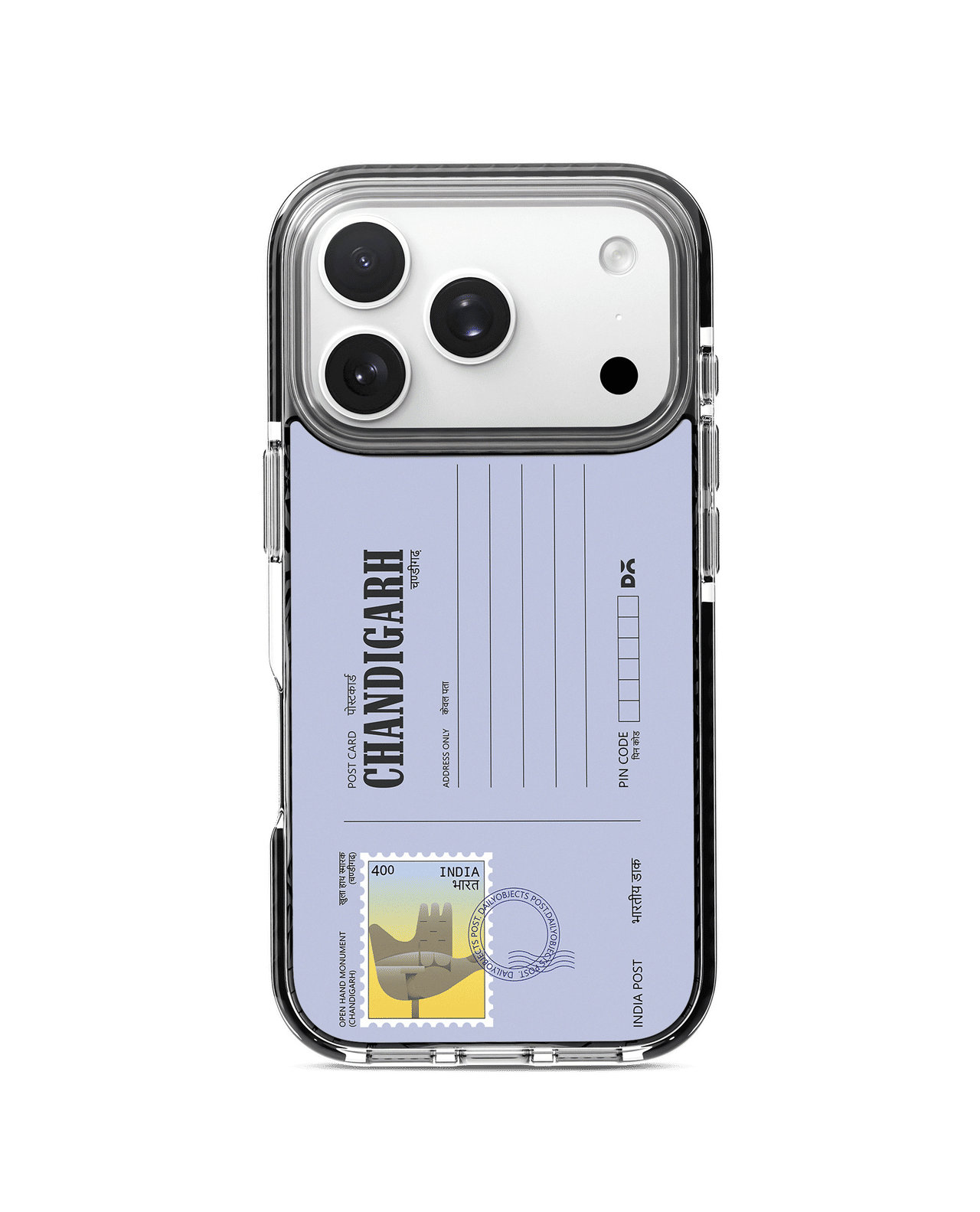 Chandigarh Open hand Postcard Stride 2.0 MagSafe Case Cover For iPhone 17 Pro