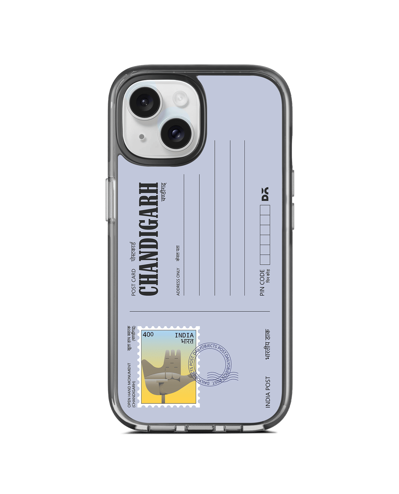 Chandigarh Open hand Postcard Stride 3.0 MagSafe Case Cover For iPhone 15