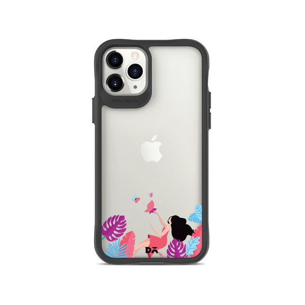 

DailyObjects Chasing Dreams Black Hybrid Clear Case Cover For iPhone 11 Pro