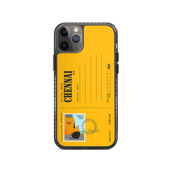 

DailyObjects Chennai Auto Rickshaw Postcard Stride 2.0 Case Cover For iPhone 11 Pro Max
