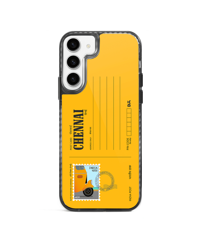 Chennai Auto Rickshaw Postcard Stride 2.0 Case Cover For Samsung Galaxy S23