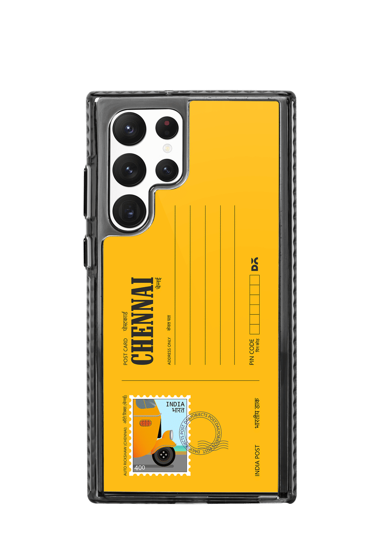 Chennai Auto Rickshaw Postcard Stride 2.0 Case Cover For Samsung Galaxy S23 Ultra