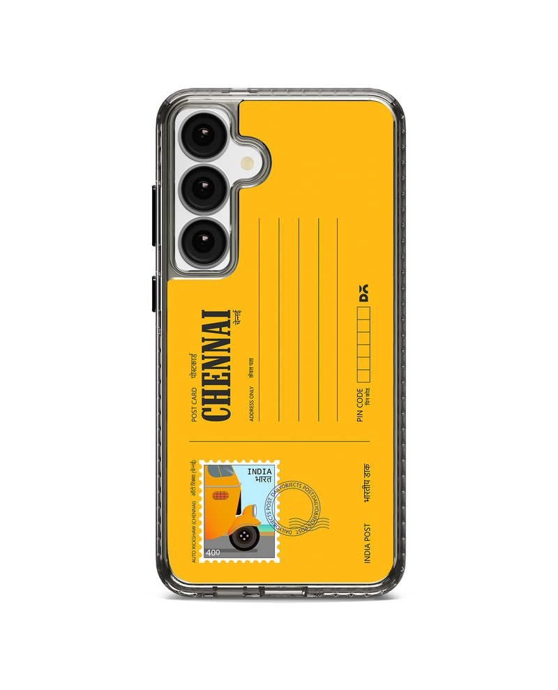 Chennai Auto Rickshaw Postcard Stride 2.0 Case Cover For Samsung Galaxy S24 Plus