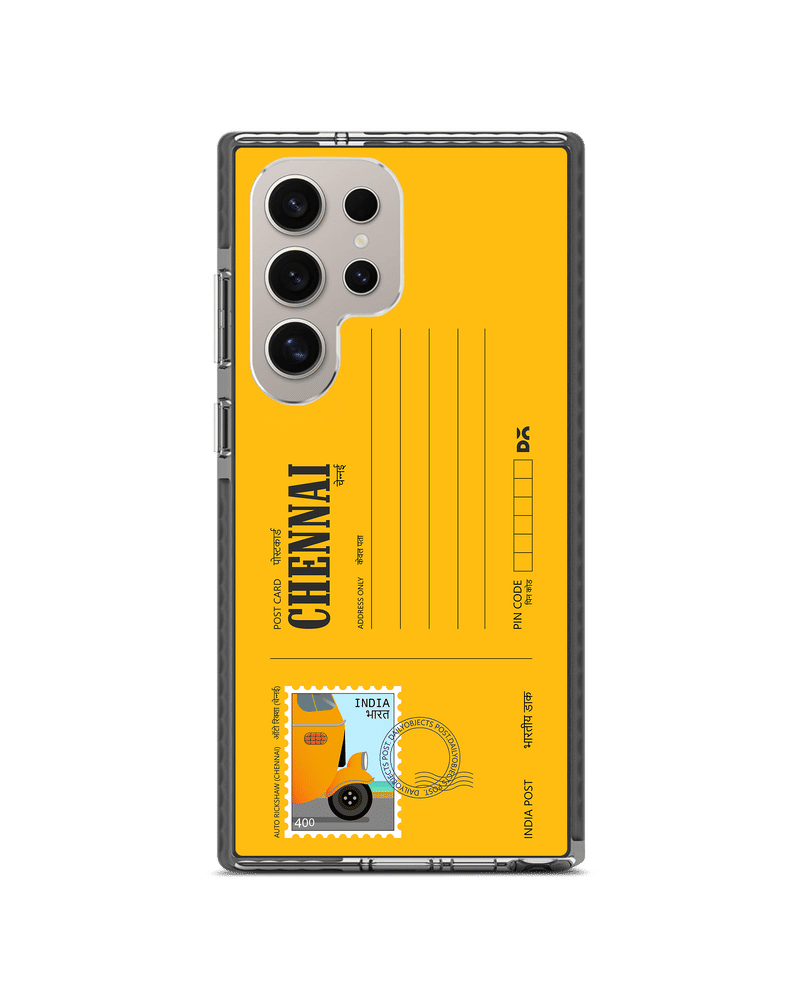 Chennai Auto Rickshaw Postcard Stride 3.0 Magnetic Case Cover For Samsung Galaxy S24 Ultra