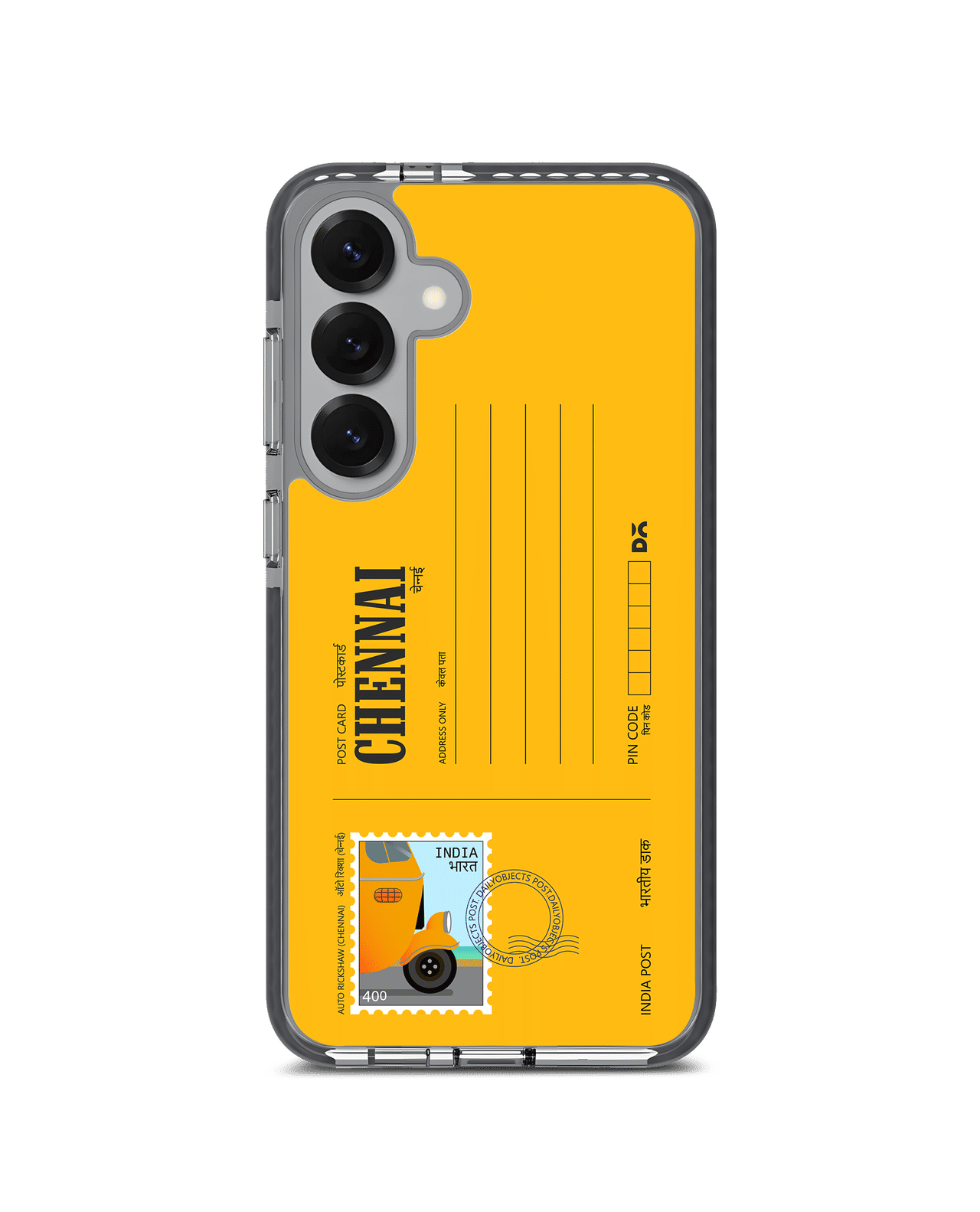 Chennai Auto Rickshaw Postcard Stride 3.0 Magnetic Case Cover For Samsung Galaxy S25