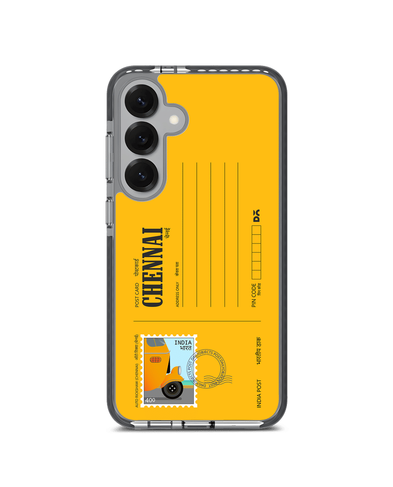 Chennai Auto Rickshaw Postcard Stride 3.0 Magnetic Case Cover For Samsung Galaxy S25