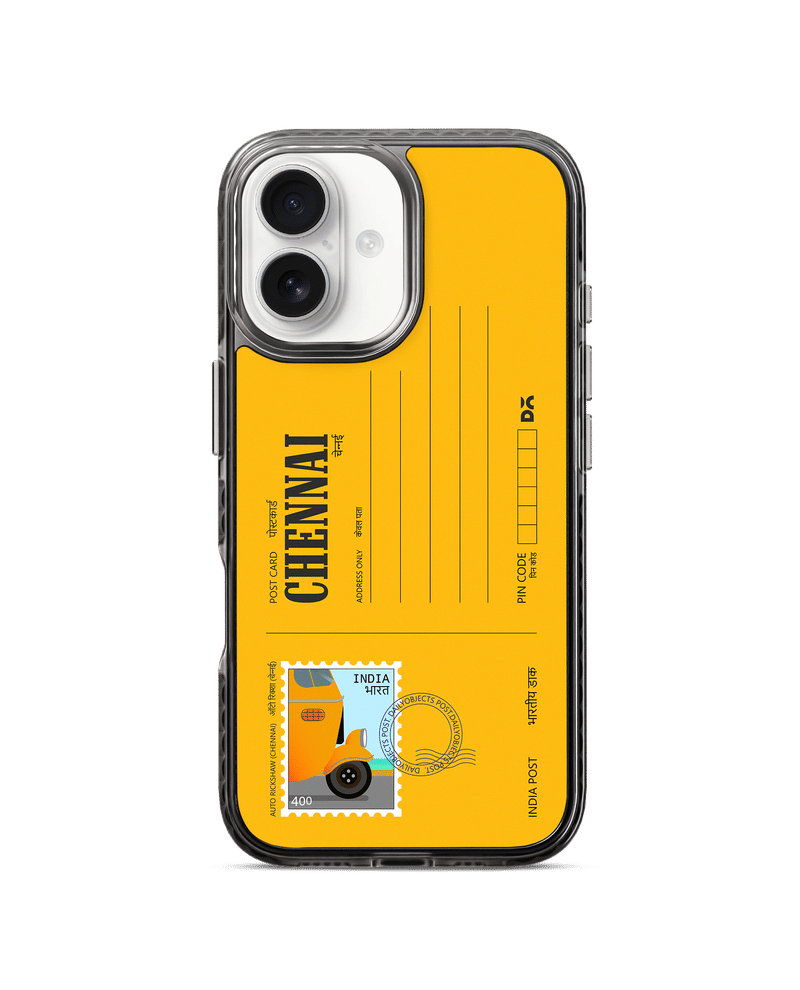 Chennai Auto Rickshaw Postcard Stride 3.0 MagSafe Case Cover For iPhone 16