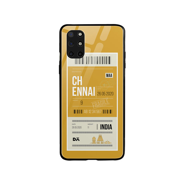 

DailyObjects Chennai City Tag Glass Case Cover For OnePlus 8T