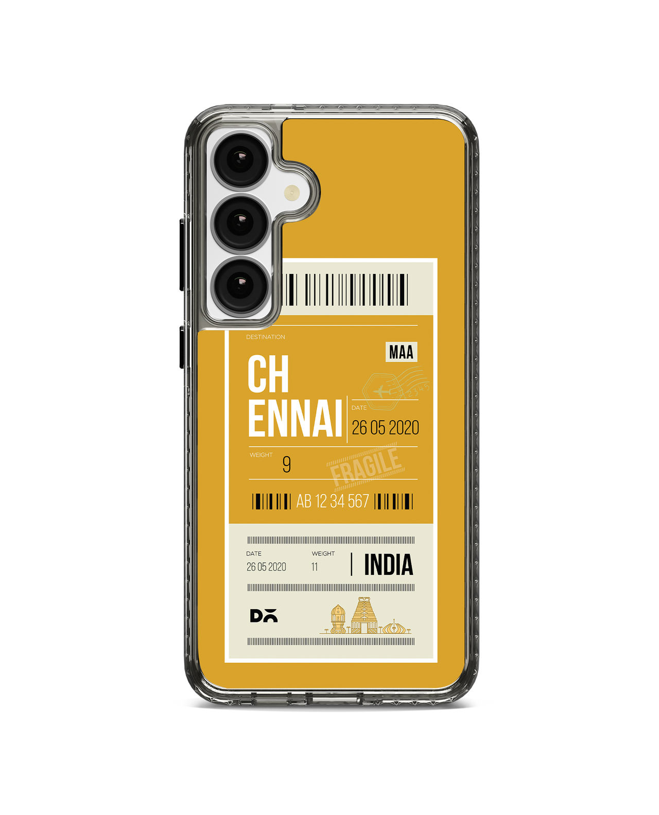 Chennai City Tag Stride 2.0 Case Cover For Samsung Galaxy S24 Plus