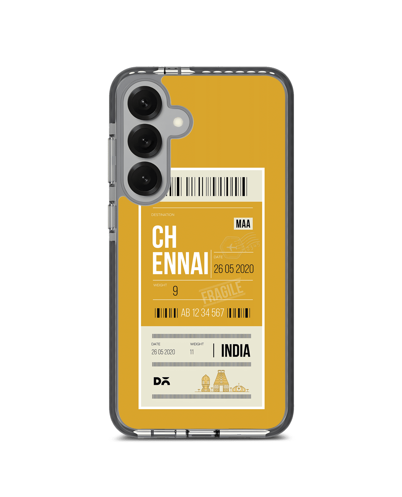 Chennai City Tag Stride 3.0 Magnetic Case Cover For Samsung Galaxy S25