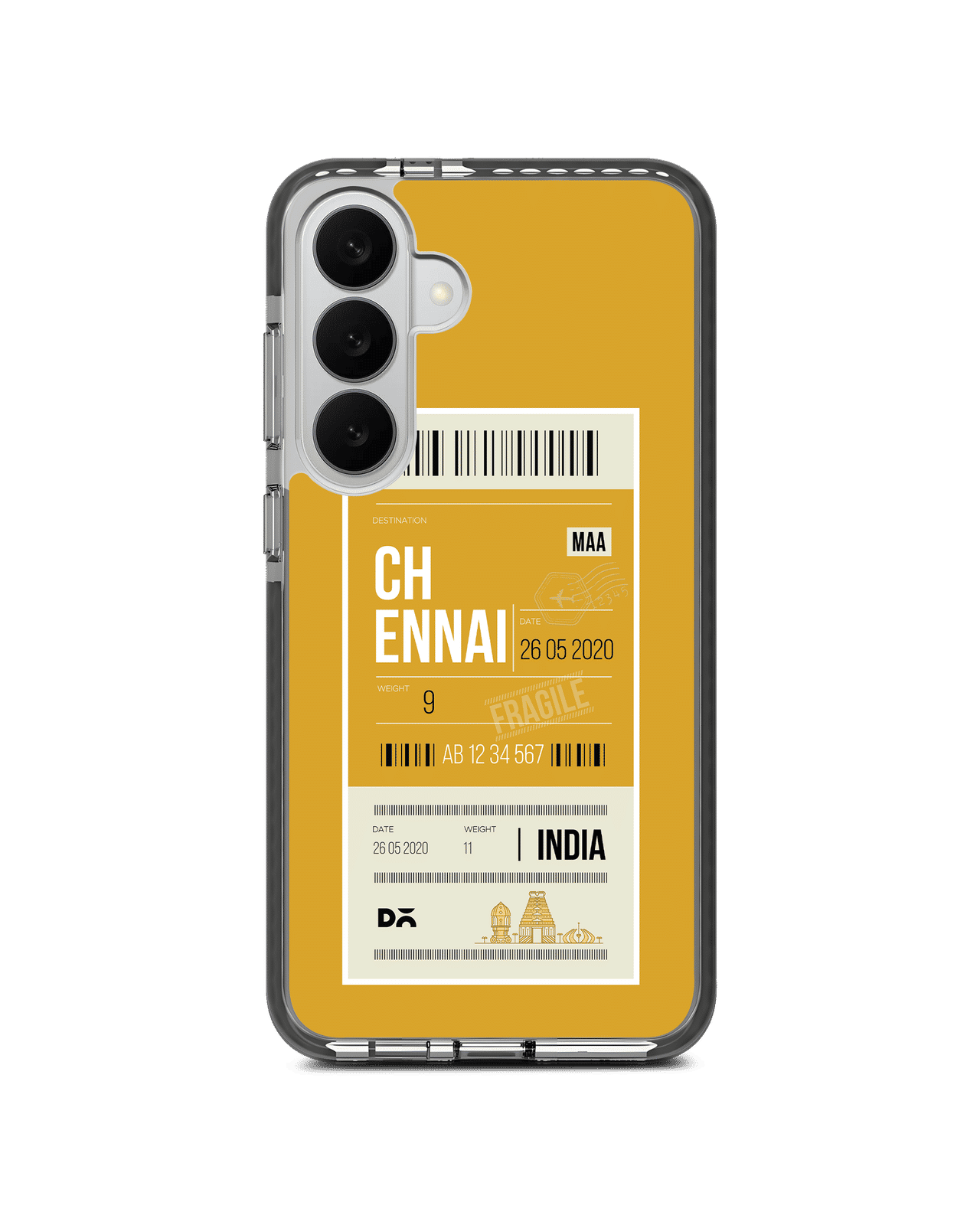 Chennai City Tag Stride 3.0 Magnetic Case Cover For Samsung Galaxy S26