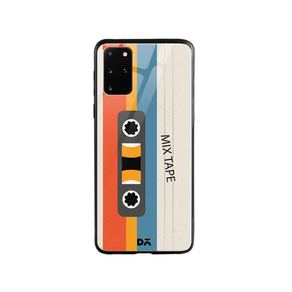 

DailyObjects Chrome Mix Tape Glass Case Cover For Samsung Galaxy S20 Plus
