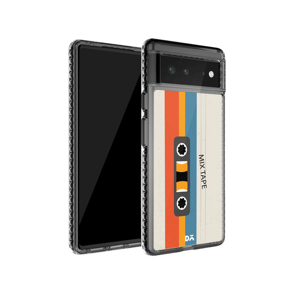 

DailyObjects Chrome Mix Tape Stride 2.0 Case Cover For Google Pixel 6
