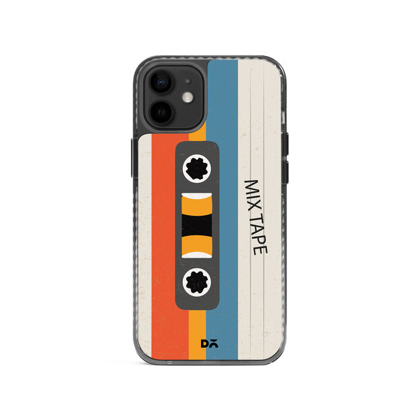 DailyObjects Chrome Mix Tape Stride 2.0 Case Cover For iPhone 12