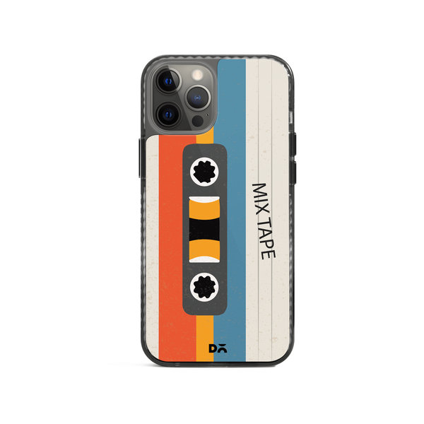 

DailyObjects Chrome Mix Tape Stride 2.0 Case Cover For iPhone 12 Pro
