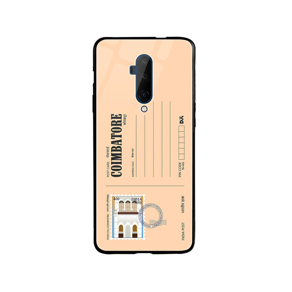 

DailyObjects Coimbatore Town Hall Postcard Glass Case Cover For OnePlus 7T Pro