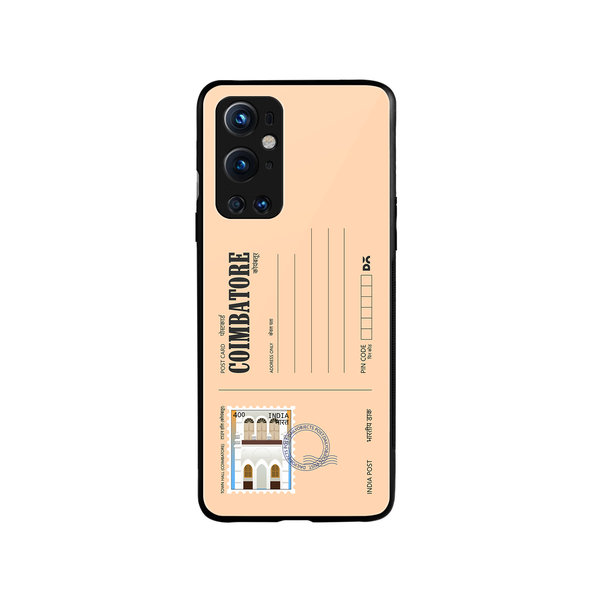 

DailyObjects Coimbatore Town Hall Postcard Glass Case Cover For OnePlus 9 Pro