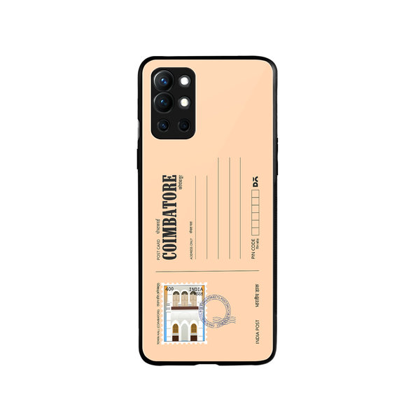 

DailyObjects Coimbatore Town Hall Postcard Glass Case Cover For OnePlus 9R