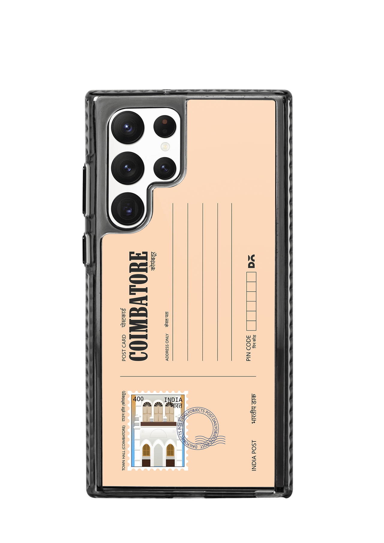 Coimbatore Town Hall Postcard Stride 2.0 Case Cover For Samsung Galaxy S23 Ultra