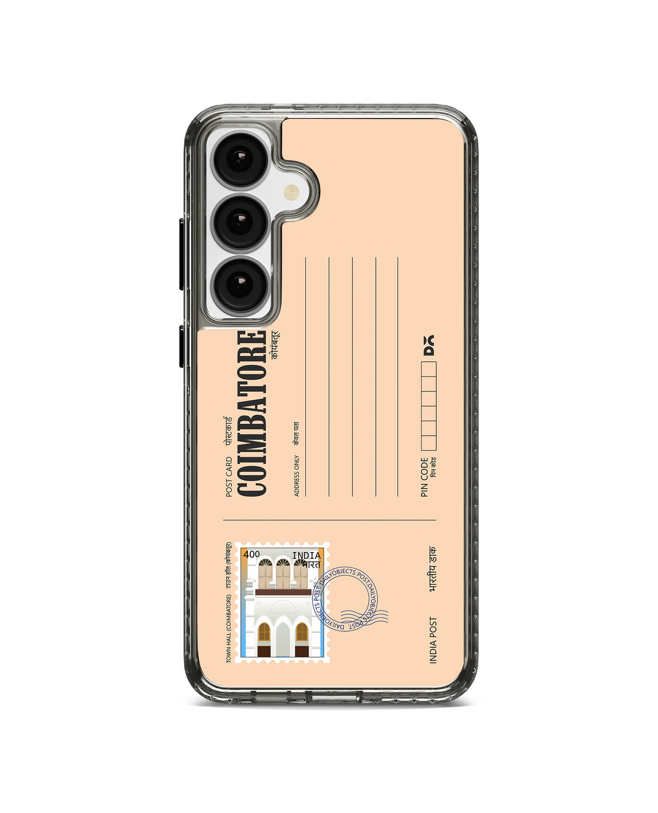 Coimbatore Town Hall Postcard Stride 2.0 Case Cover For Samsung Galaxy S24 Plus