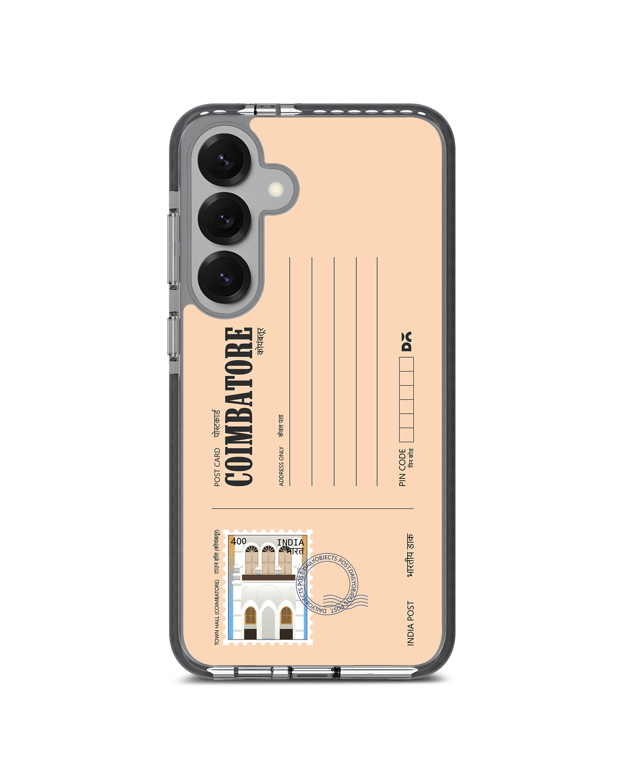 Coimbatore Town Hall Postcard Stride 3.0 Magnetic Case Cover For Samsung Galaxy S25