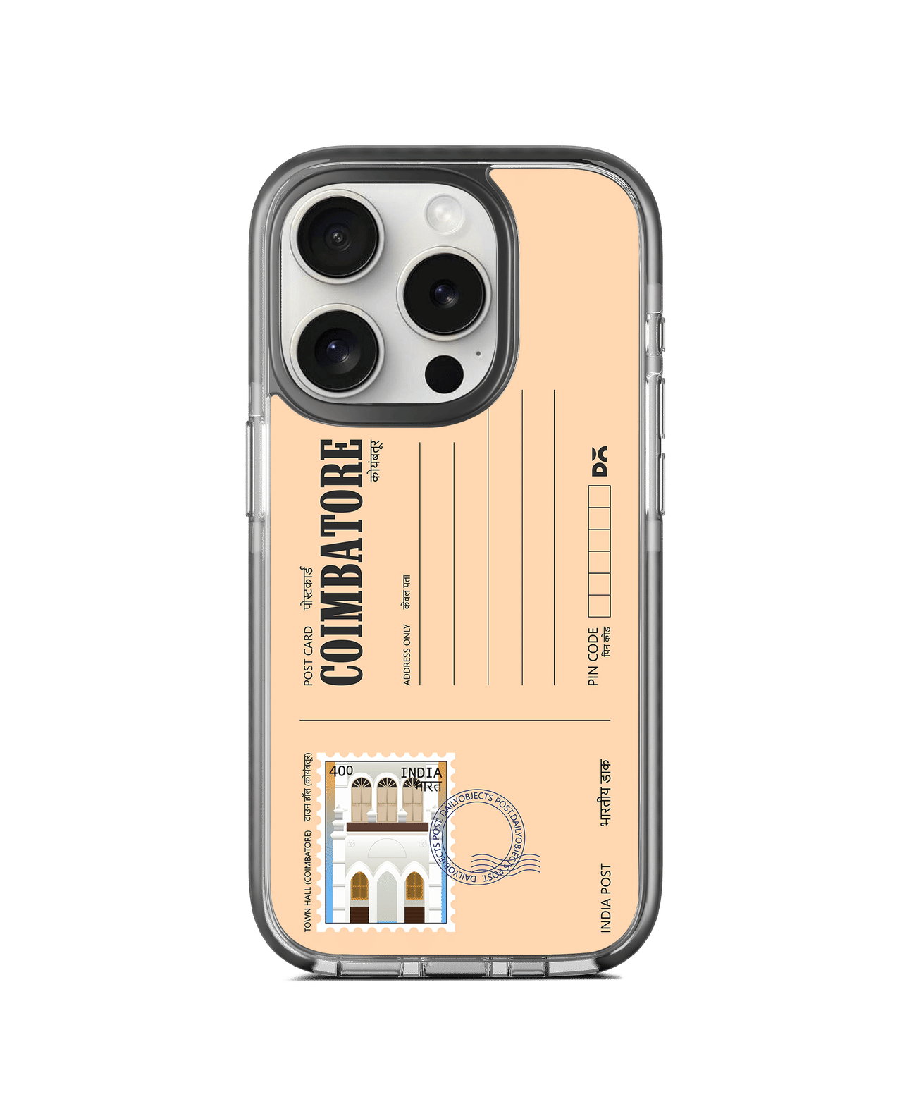 Coimbatore Town Hall Postcard Stride 3.0 MagSafe Case Cover For iPhone 13 Pro Max