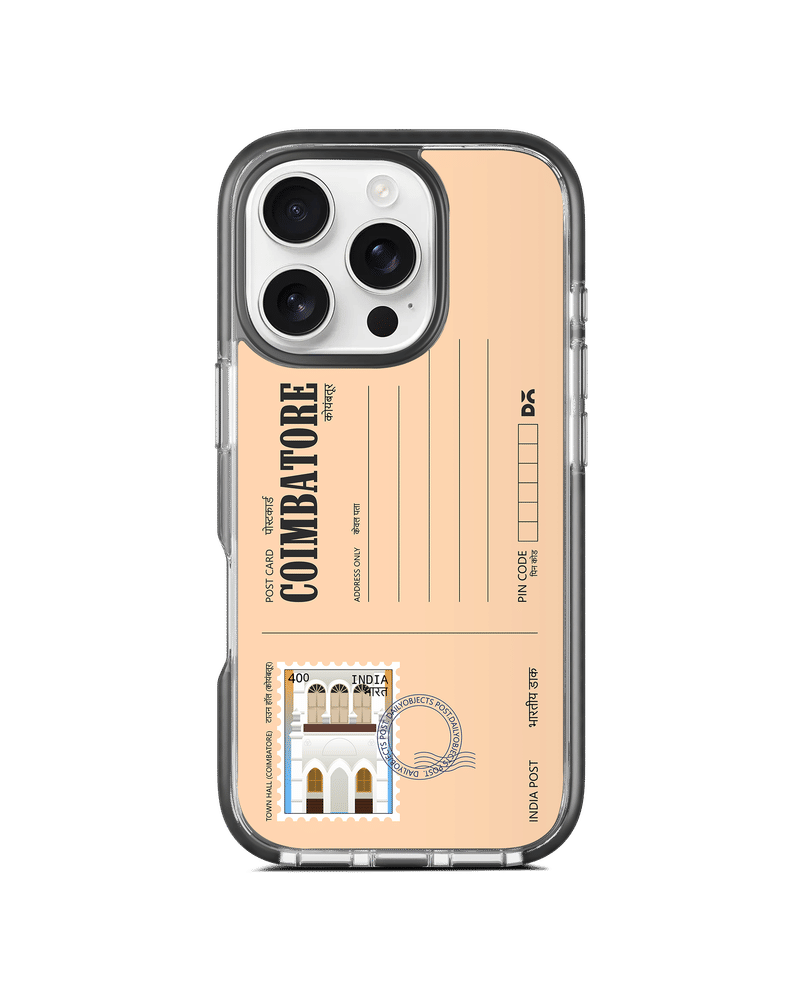 Coimbatore Town Hall Postcard Stride 3.0 MagSafe Case Cover For iPhone 16 Pro Max