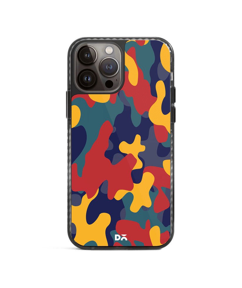 Color Block Camo Stride MagSafe Case Cover For iPhone 13 Pro Max