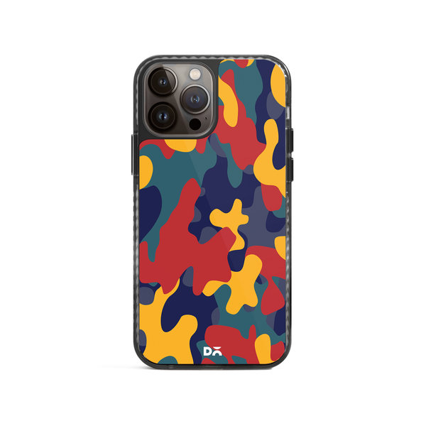 

DailyObjects Color Block Camo Stride 2.0 Case Cover For iPhone 14 Pro