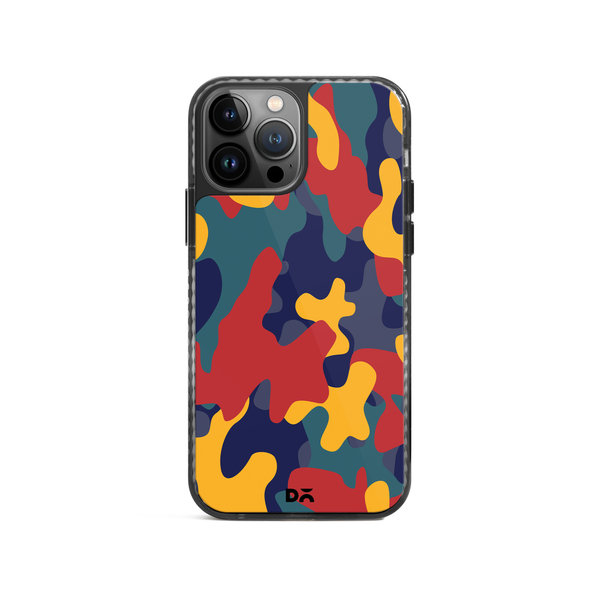 

DailyObjects Color Block Camo Stride 2.0 Case Cover For iPhone 15 Pro