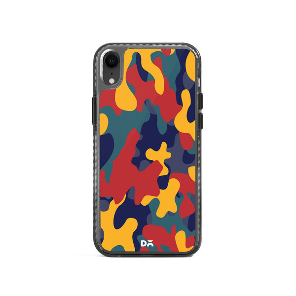 

DailyObjects Color Block Camo Stride 2.0 Case Cover For iPhone XR