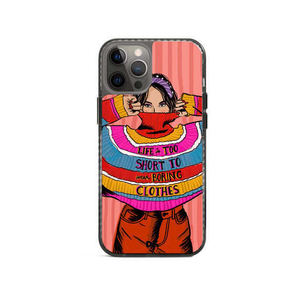 

DailyObjects Colourblock Jumper Stride 2.0 Case Cover For iPhone 12 Pro