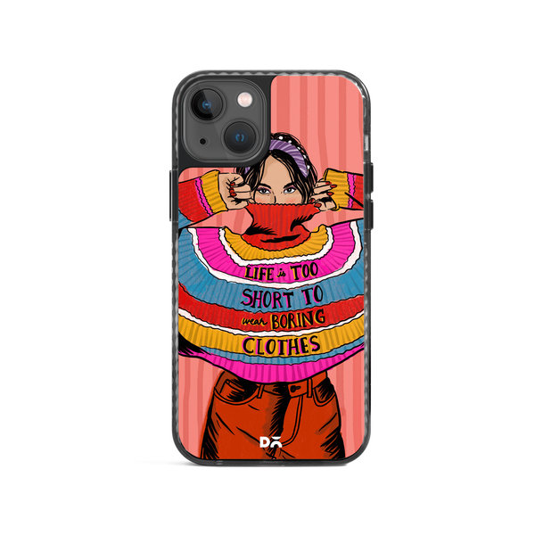 

DailyObjects Colourblock Jumper Stride 2.0 Case Cover For iPhone 14 Plus