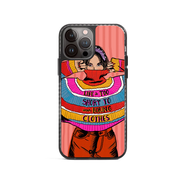 

DailyObjects Colourblock Jumper Stride 2.0 Case Cover For iPhone 14 Pro
