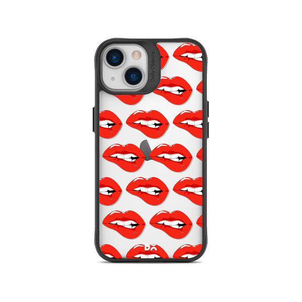 

DailyObjects Come Hither Black Hybrid Clear Case Cover For iPhone 13 Mini