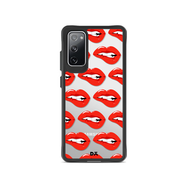 

DailyObjects Come Hither Black Hybrid Clear Case Cover For Samsung Galaxy S20 FE