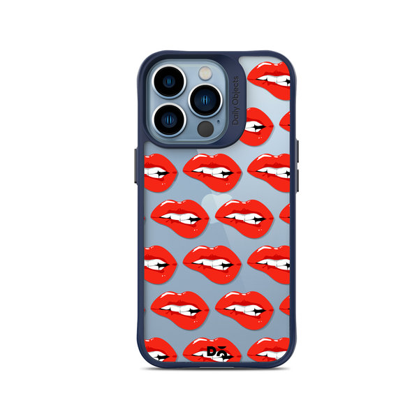 

DailyObjects Come Hither Blue Hybrid Clear Case Cover For iPhone 14 Pro