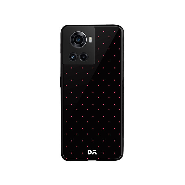 

DailyObjects Constellation Dots Black Glass Case Cover For OnePlus 10R