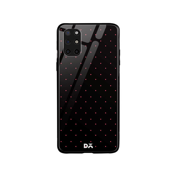 DailyObjects Constellation Dots Black Glass Case Cover For OnePlus 8T