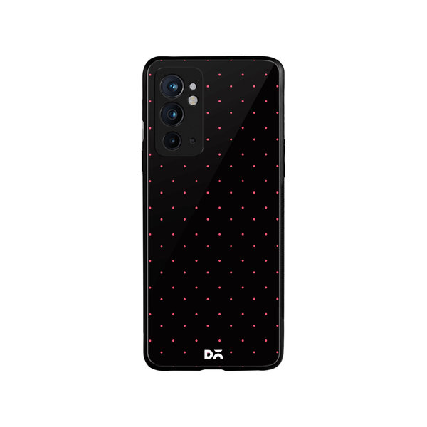 

DailyObjects Constellation Dots Black Glass Case Cover For OnePlus 9RT