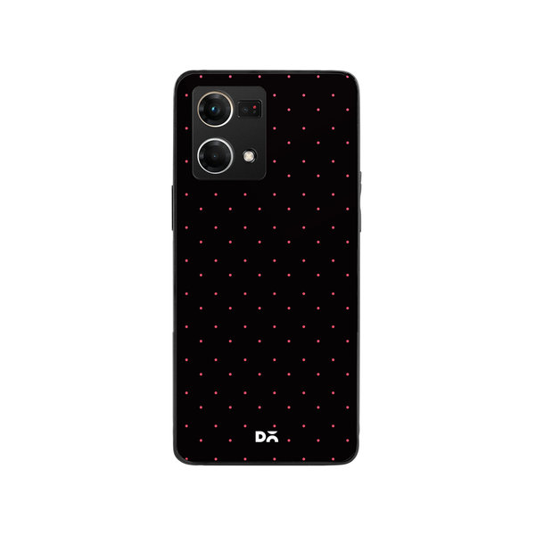 

DailyObjects Constellation Dots Black Glass Case Cover For Oppo F21 Pro
