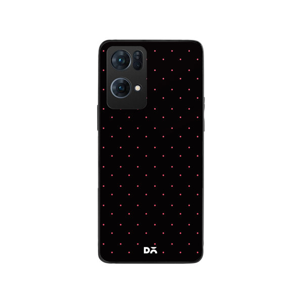 

DailyObjects Constellation Dots Black Glass Case Cover For Oppo Reno 7 Pro